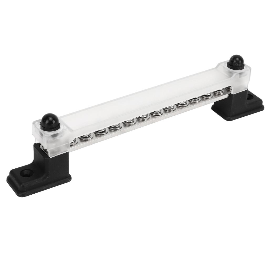 Terminal Bus Bar Power Distribution Terminal Block Wire Screw Electrical Grounding Bars Block for Cars Boats Yachts