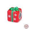 Lucky Snowflake Charm Bead Charms Compatible With 3mm Authentic Bracelets Copper Glitter Christmas Tree Crystal Ball Penguins Charm Bead Charms