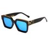 New Large Frame Square Sunglasses Women's Brand Designer Fashion Sun Glasses Men's Outdoor Driving Eyewear UV400