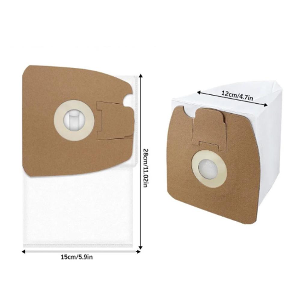 Pack of 5 and 10 Vacuum Cleaner Dust Bags Compatible with For Eureka MM Vacuum Designed for Reliable Dust Containment