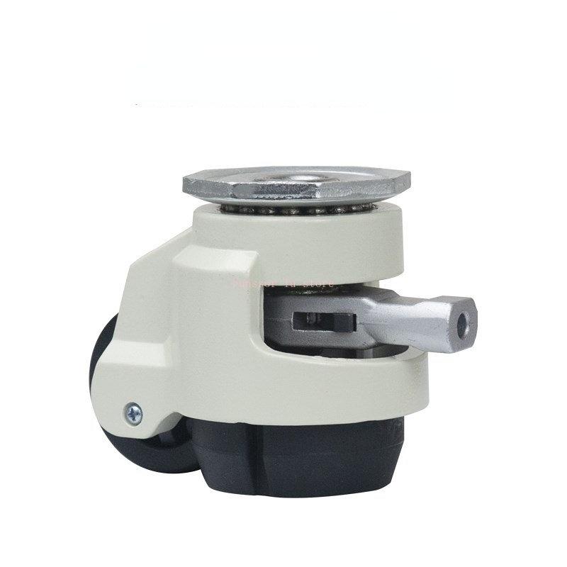 Stile Maniglia GD-40F/40S/60F/60S/80F/80S CARICO 500KG, Ruote/Ruote piroettanti per regolazione livello, Supporto Piatto Ruote per Carrello Manuale Industriale