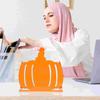 Pumpkin Napkin Holder Table Top Decor Restaurant Storage Rack Paper Stand Organizer Metal Towel Tabletop Dispenser Decorate