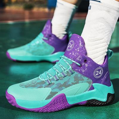 Fashion Men's Basketball Shoes Cushioned Breathable Sneaker Train Athletes High Quality Sports Shoes Lace Up Footwear Casual Sneakers 45