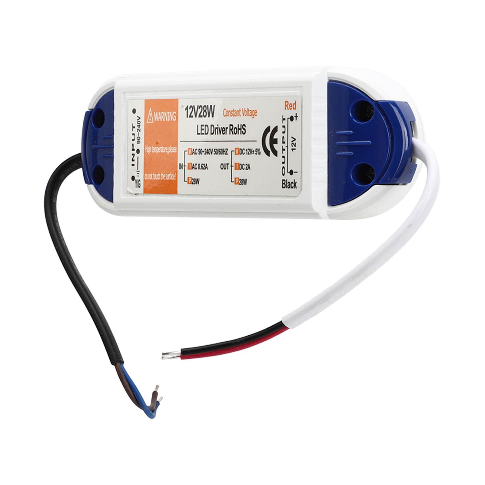 

Светодиодный блок питания 0,62 А AC90Адаптер питания LED 240 В переменного тока на 12 В постоянного тока, LED-драйвер для дома