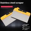 ZEXEF Stainless Steel Putty Knife Spatula 4/6/8/10 Inch Multi Purpose Paint Tool Finishing Putty Building Wall Plastering Tools