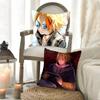 My D-Hero C-Academia Kaminari Denki Pillow Case Fashion Square Pillowcase Bedroom Sofa Room Ins Decoration Leisure