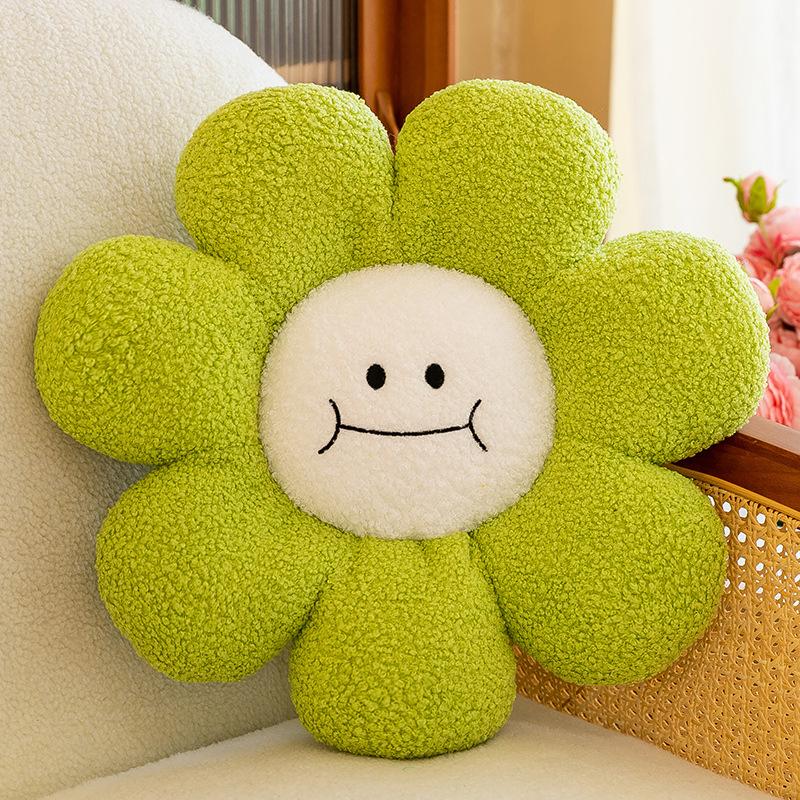 Sunflower Plush Cushion - Perfect for Sofa, Bay Window, Bedroom, or Office Chair Backrest