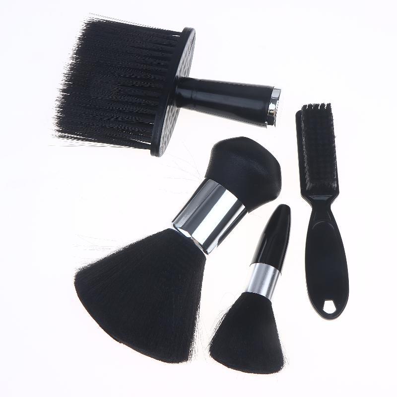 2/3/4Pcs Neck Dust Collector Hair Cleaning Brush For Hairdressers Neck Dust Collector Hairdresser Salon Blade Clean Brush Tool