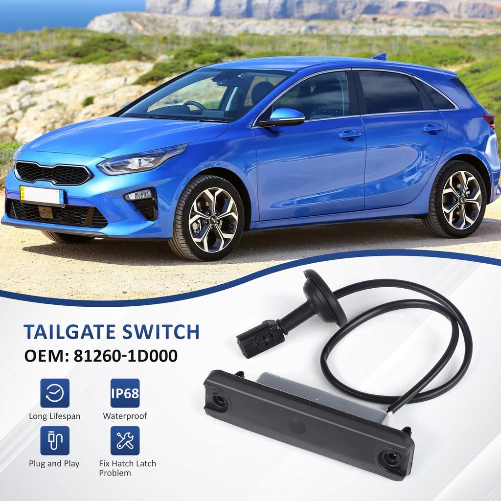 Tailgate Outer Handle Switch For Kia For Rondo 2007-2012 For Ceed 08-12 81260-1D000 812601D000 Replace Automobiles Part