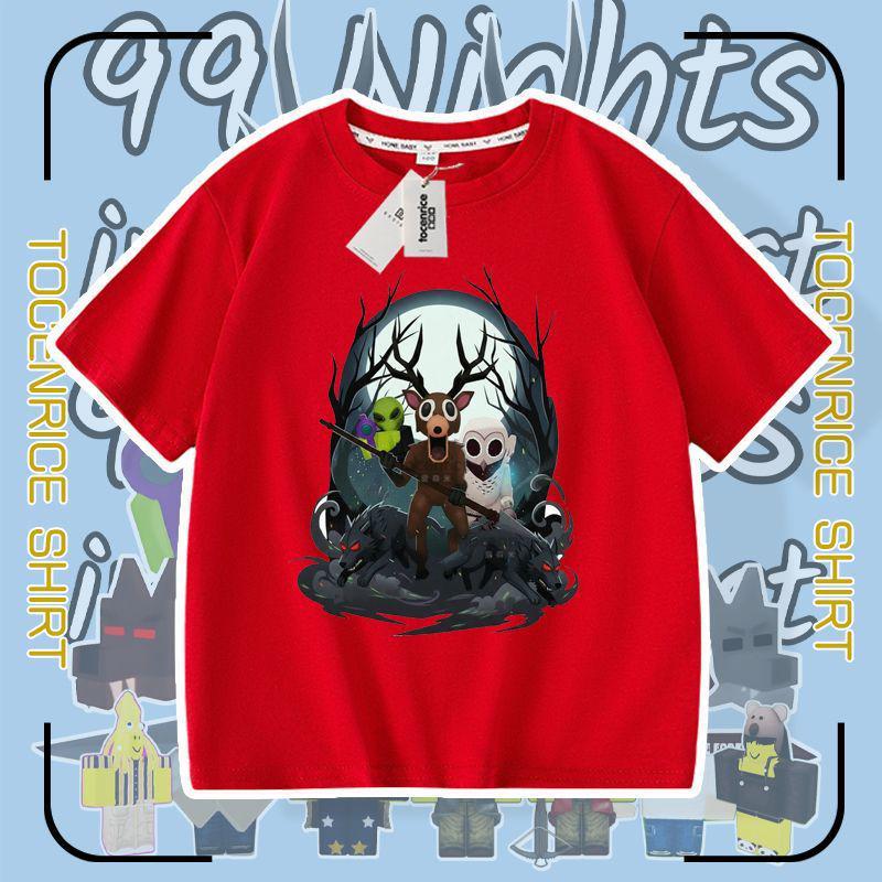 99 Nights in the Forest Short-sleeved T-shirt for Men, Women, and Children