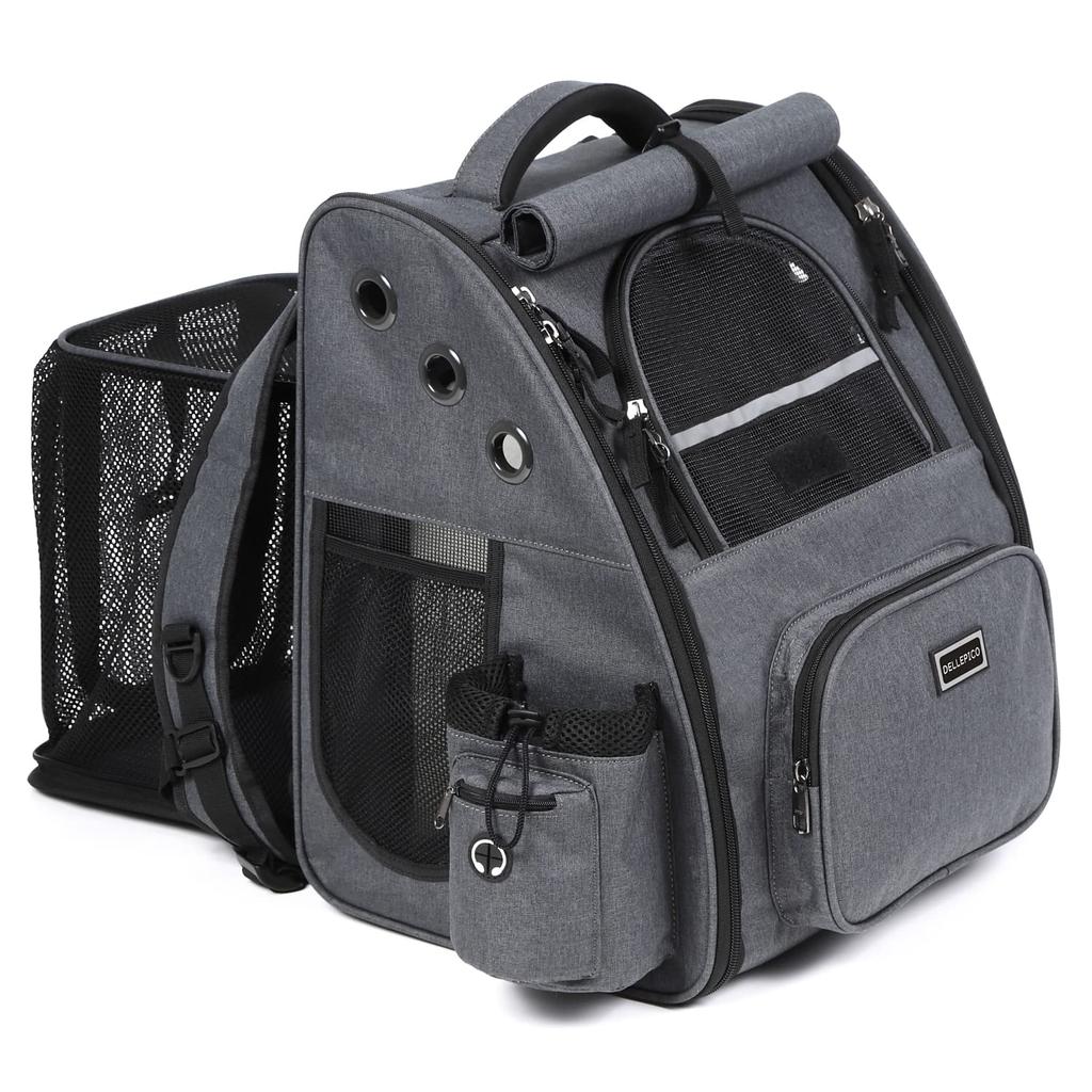 DELLEPICO Pet Backpack for Expanded Carrying Pet Small Small Hospital Disaster 3 Colors Expanded Pets, Dogs, Cats, Backpack, Version, Bag, House,