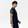 Training Wear Sweat Absorbent Quick Drying Antibacterial and Deodorizing 32JAC210 Dress Navy [Mizuno] T-Shirt