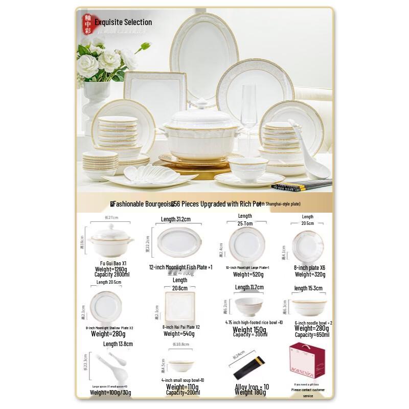 Naijiang Ceramic Dinnerware Set