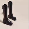 Dark cold personality street trend mysterious women's boots women's shoes explosive temperament trend fashion versatile
