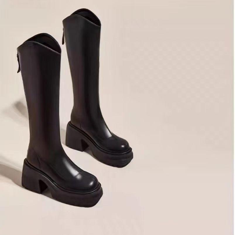 Dark cold personality street trend mysterious women's boots women's shoes explosive temperament trend fashion versatile