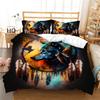 Dream Catcher Wolf Series Bedding Two Or Three-Piece Digital Set
