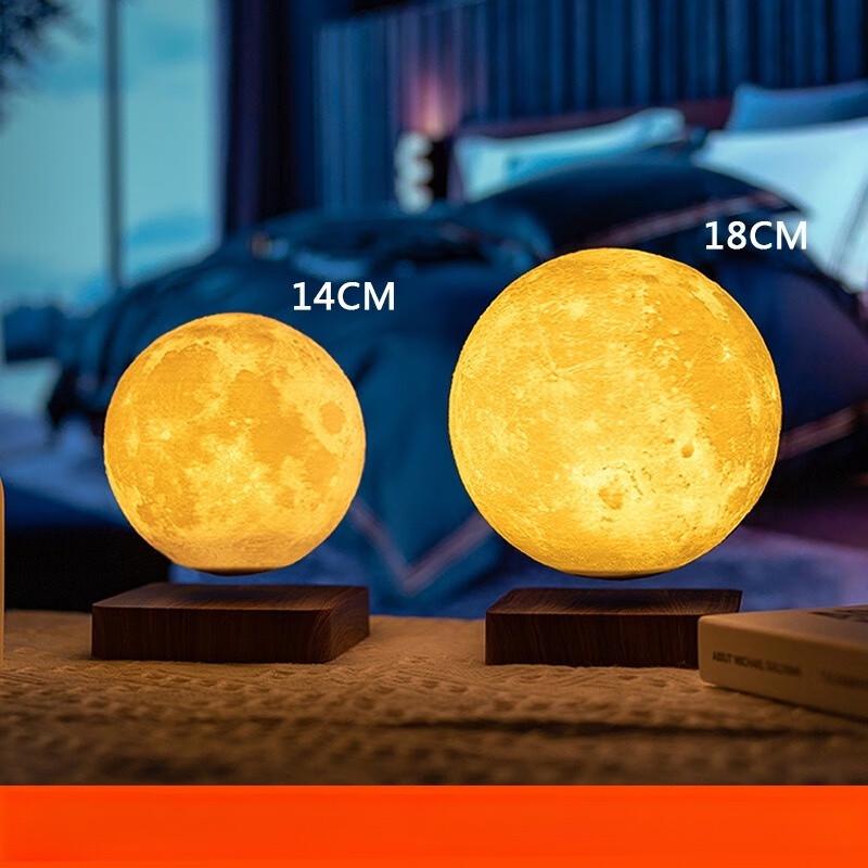 3D Printed Magnetic Levitation Moon Lamp