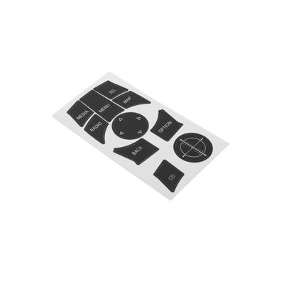 iDrive Button Repair Decal Sticker Kit For BMW X5 X6 2010-2013 X3 F25 2011-2013