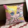 Anime Ppanty and stocking Cushion Cover Reversible Soft Durable Pillow Cover Home  Car MultiScene Use for Daily Comfort