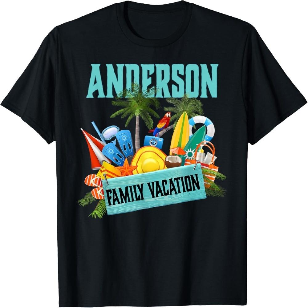 Футболка с продуктом «Семейный отпуск Андерсонов» S