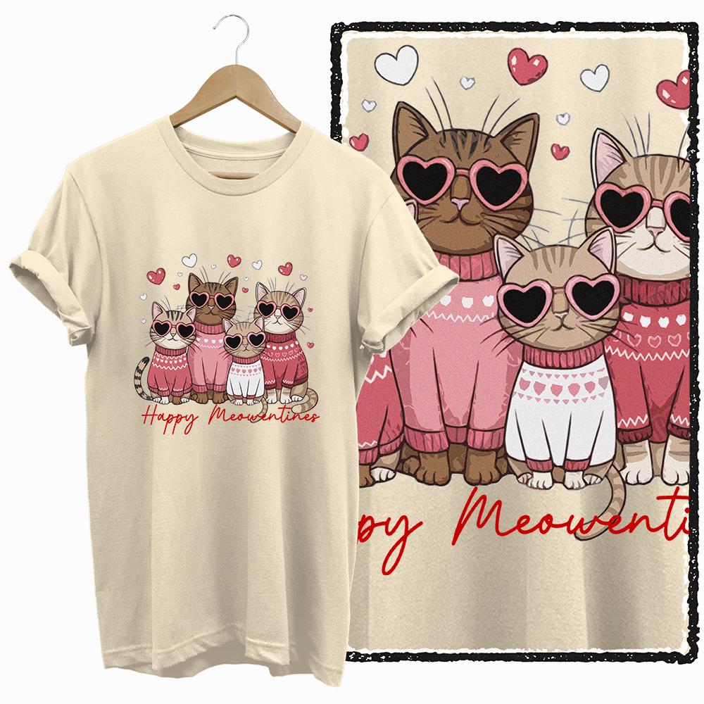 COOLMIND 100% cotton BEIGE cat print exclusive graphic women T shirt big size loose cotton cat lover women tshirt LOVELY cat tee