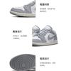 (GS) Air Jordan 1 Low 'Vintage Grey' Kids' 553560-053