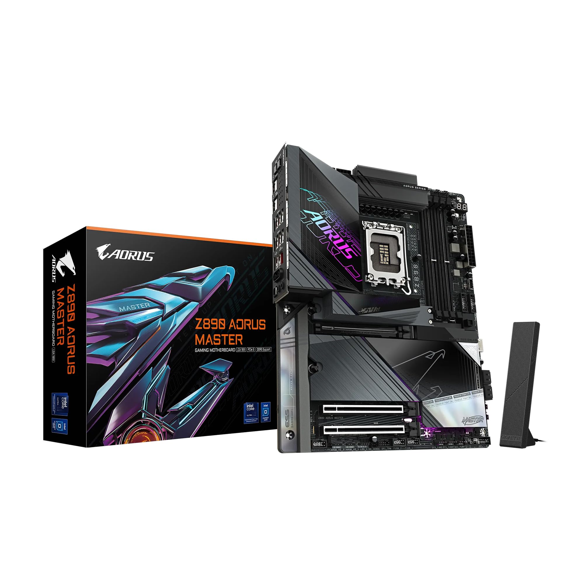 

GIGABYTE Z890 AORUS MASTER ATX Motherboard MB6594