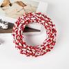 Teeth Cleaning Bite Resistant Dogs Cotton Rope Outdoor Wear Resistant Puppy Rope Knot Indoor Pet Molar Relieve Boredom