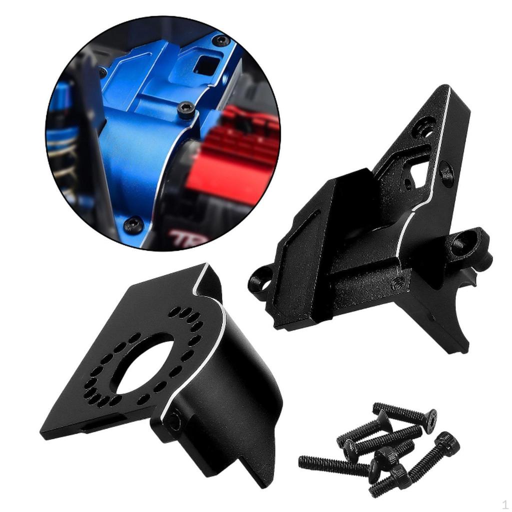 RC Car Motor Base Aluminum Alloy DIY Accessories Lightweight Bracket Quick Disassembly for Tra10777