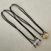 Heart Pendant Collar Necklace Neck Tie Clavicle Chain Necklace Long Rope Bow-Tie Choker Necklace Fashion Jewelry