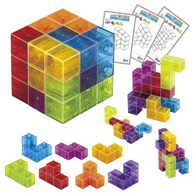 Masudaya Corporation Chacha Cube Clear Version Toy, Educational Toy, Brain Training, Ages 3+, 539-1744