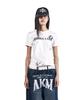 AAKAM A Kam Painted Half Top (White)