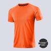 Men's Quick-Dry Loose Fit Sports T-Shirt - Breathable, Sweat-Wicking, Plus Size, Short Sleeve for Summer.