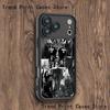 D-Darkthrone Phone Case For iPhone 17,16,15,14,13,12,11,Pro,Max,Plus,X,XS,SE4,E,Mini Black Thickened border Case