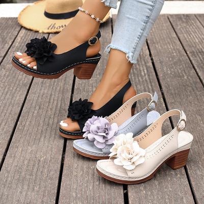 Sapatos de mulher – Sandálias de salto