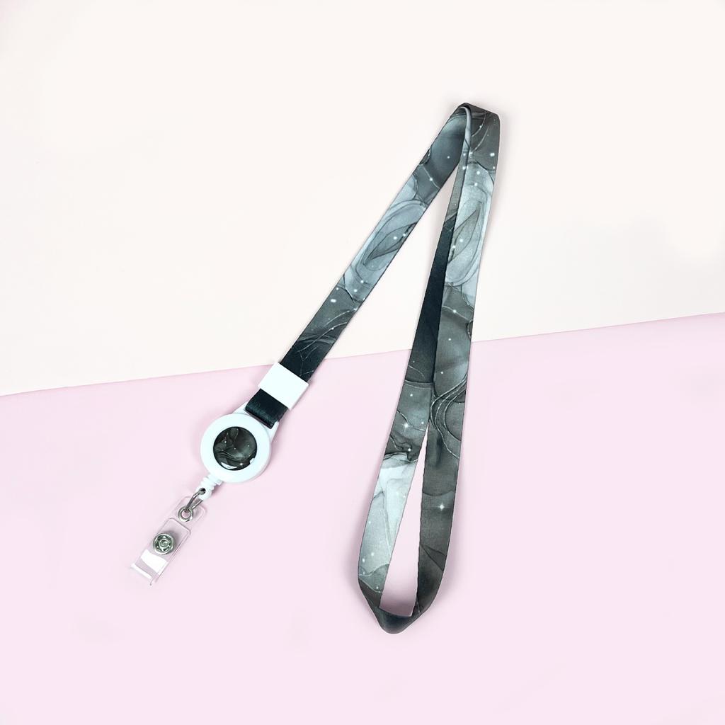 Cartoon Teleskopische Leichtziehbare Schnalle Lanyard Studenten Anti-Verlust Kartenhalter Halsband Langes Seil Arbeits Namensschild Namensschild Lanyard