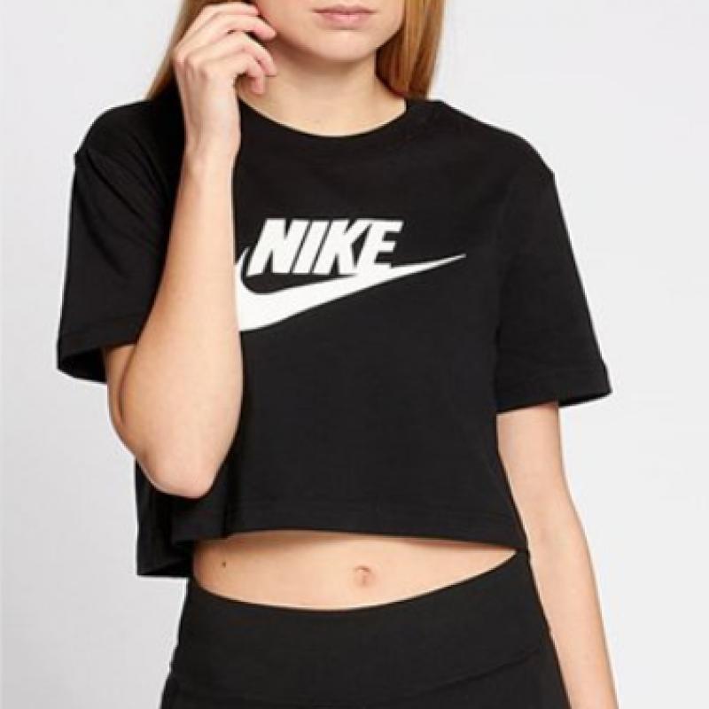 Nike Nsw Essential Futura Crop Tee Bv6175 010
