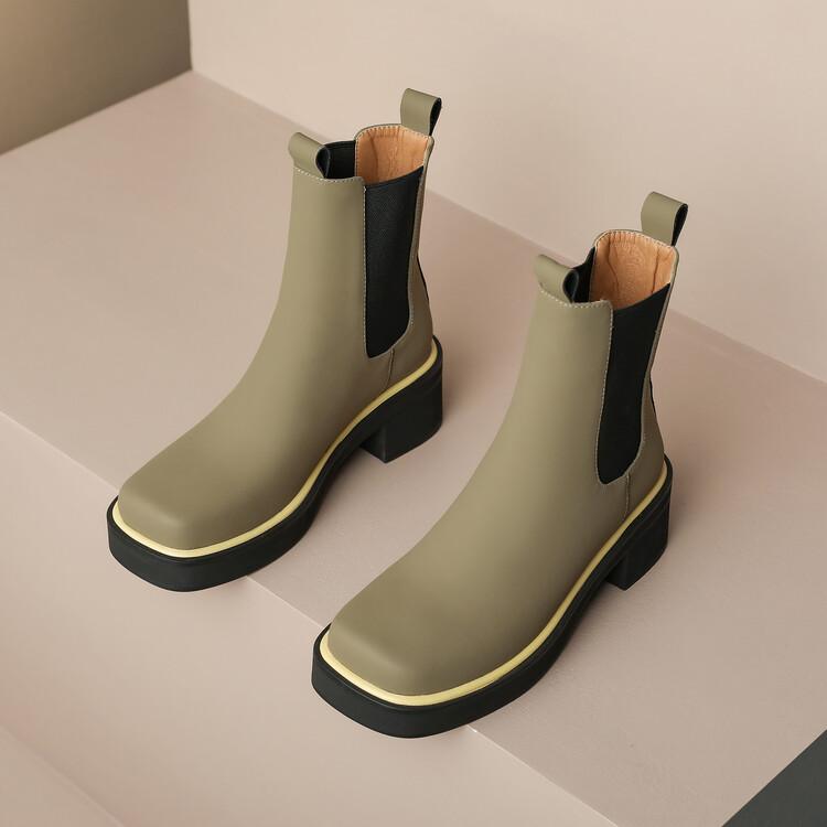 Fashion Brand Design 2025 New Women's Short Boots Walking Show Wedding Bride Size 33-42 Fashion Black Brown High Heels Woman Shoes