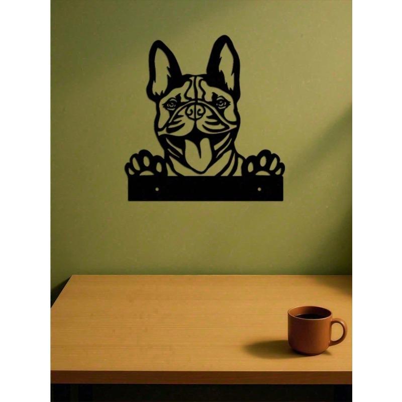 Individuell gravierte Metall-Hunde-Gedenkstatue Personalisierte Haustierverlust-Geschenk Wetterbeständige Gartenskulptur