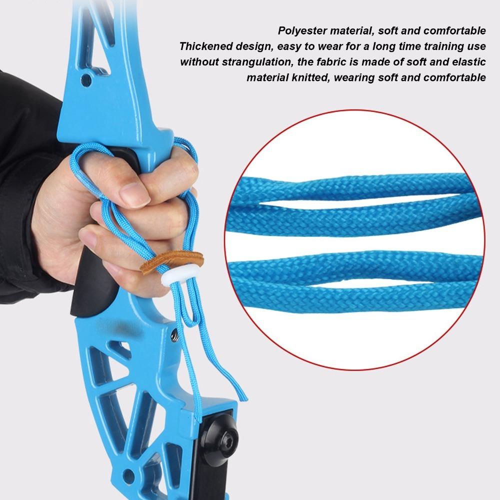 Improved Stability Archery Finger Sling Polyester Finger Sling  Archery Practice