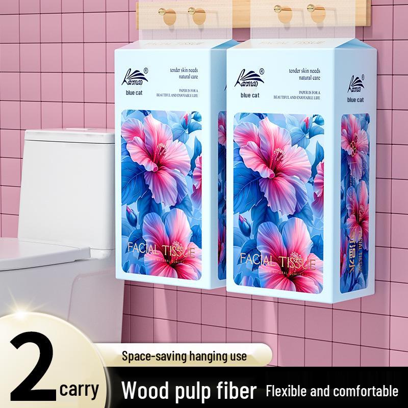 Hanging Tissue Paper Pack: 2 Practical Packs for Household Use