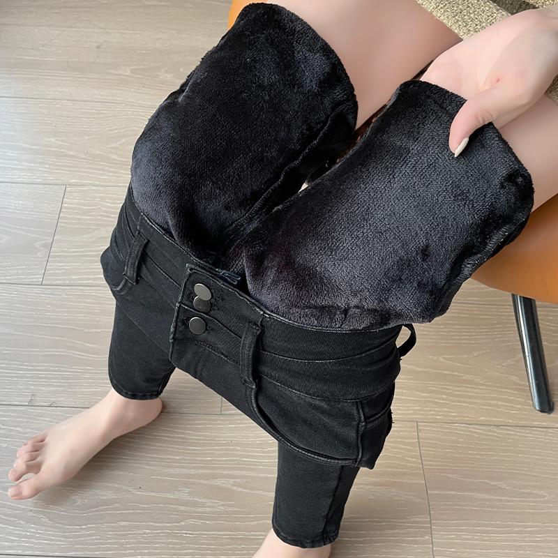 

Зимние бархатные джинсы для женщин