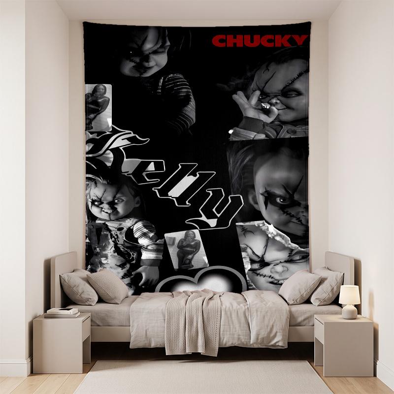 Chucky (1) Tapestry Wall Hanging Backdrop For Bedroom Living Room Home Decor