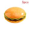 Niedliche Snack-Hamburger-Schalen Keramik Mini-Dippschale Obstsalatschale Back-Dim-Sum-Platte Küchen Dekoration Heim Zubehör