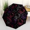 1pc Hello Kitty Pattern Umbrella with Plastic Handle,Suitable for All Seasons Home Travel Outdoor UmbrellaSanlio612