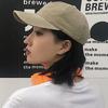Women's Baseball Cap Soft Top Korean Version Versatile Wash Solid Color Baseball Cap Casual Men's Japanese Trendy Summer