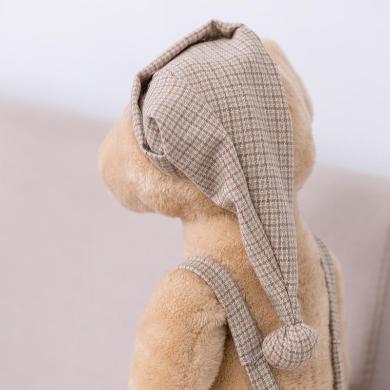 Long Ears  Long Legs Bunny Baby Appease Toy Plushie Pajama Party Dress Brown Bear Plush Animals Cuddly Toy Xmas Present