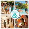 Pool Toys Hexagonal Ring Throwing Toy For Water Water Ring Toss Game For Beach Lake Backyard Party Vacation Family Travel