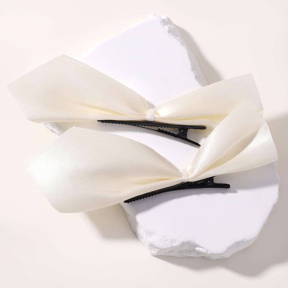 Doux Noir Rouge Nœud Petite Pince à Cheveux Princesse Velours Nœud Pince à Cheveux Pince Crabe Coiffure Coréenne Outils de Coiffure Filles Femmes