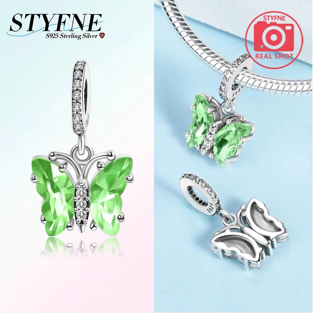 Charm Bead Charms Plata Originales Glass Butterfly Bead Charms for Charm Bead Charms Copper Bracelets Bead Charms Jewellery Making Womens Gift